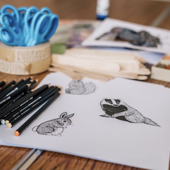 Away colouring book