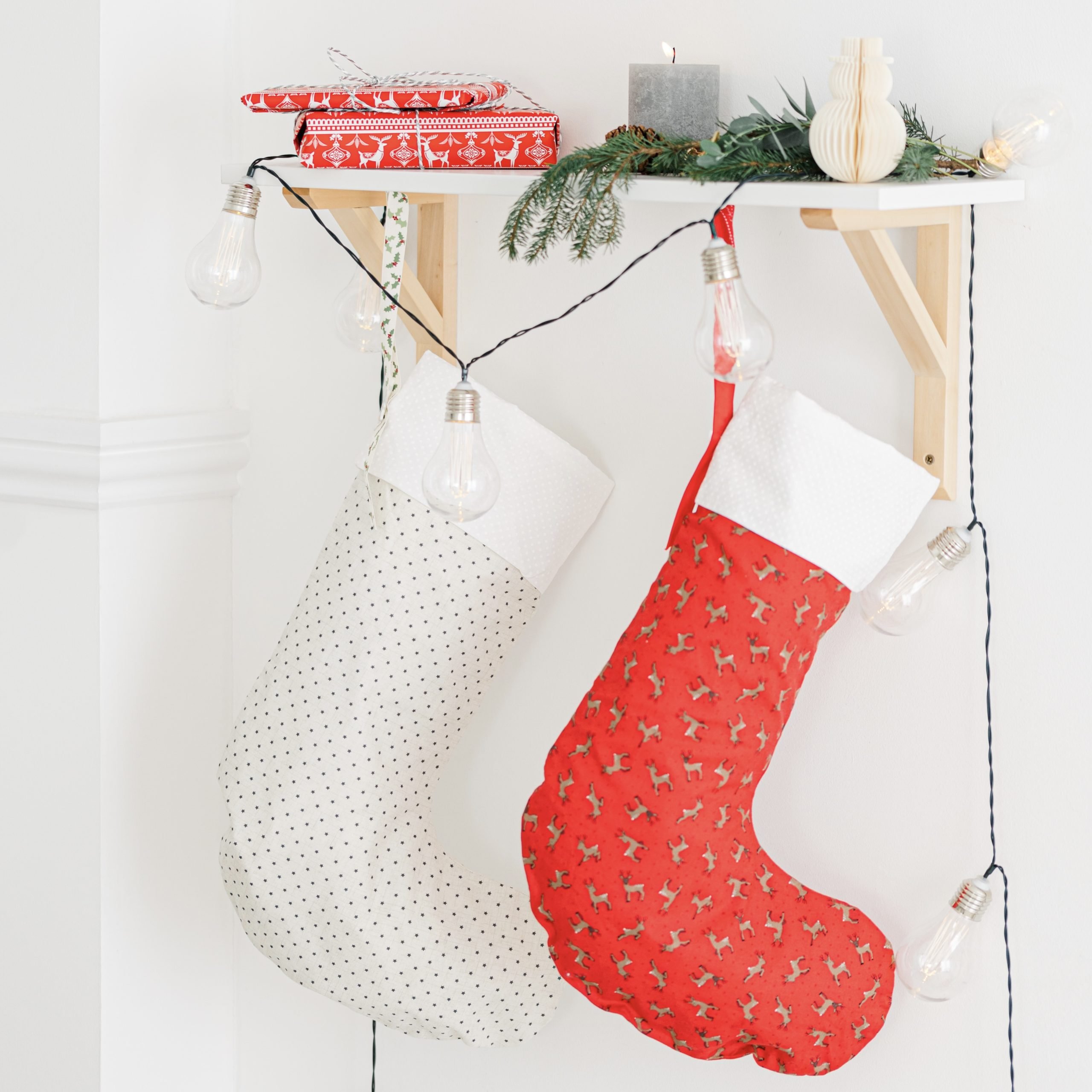 Handmade Christmas stocking