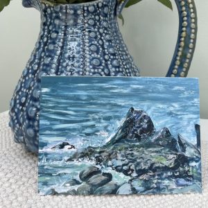 Greetings cards Cornish blues