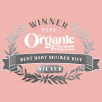 Silver Winner - Best Baby Shower Gift Organic Baby Awards 2024