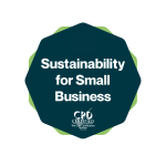 sustainability CPD badge