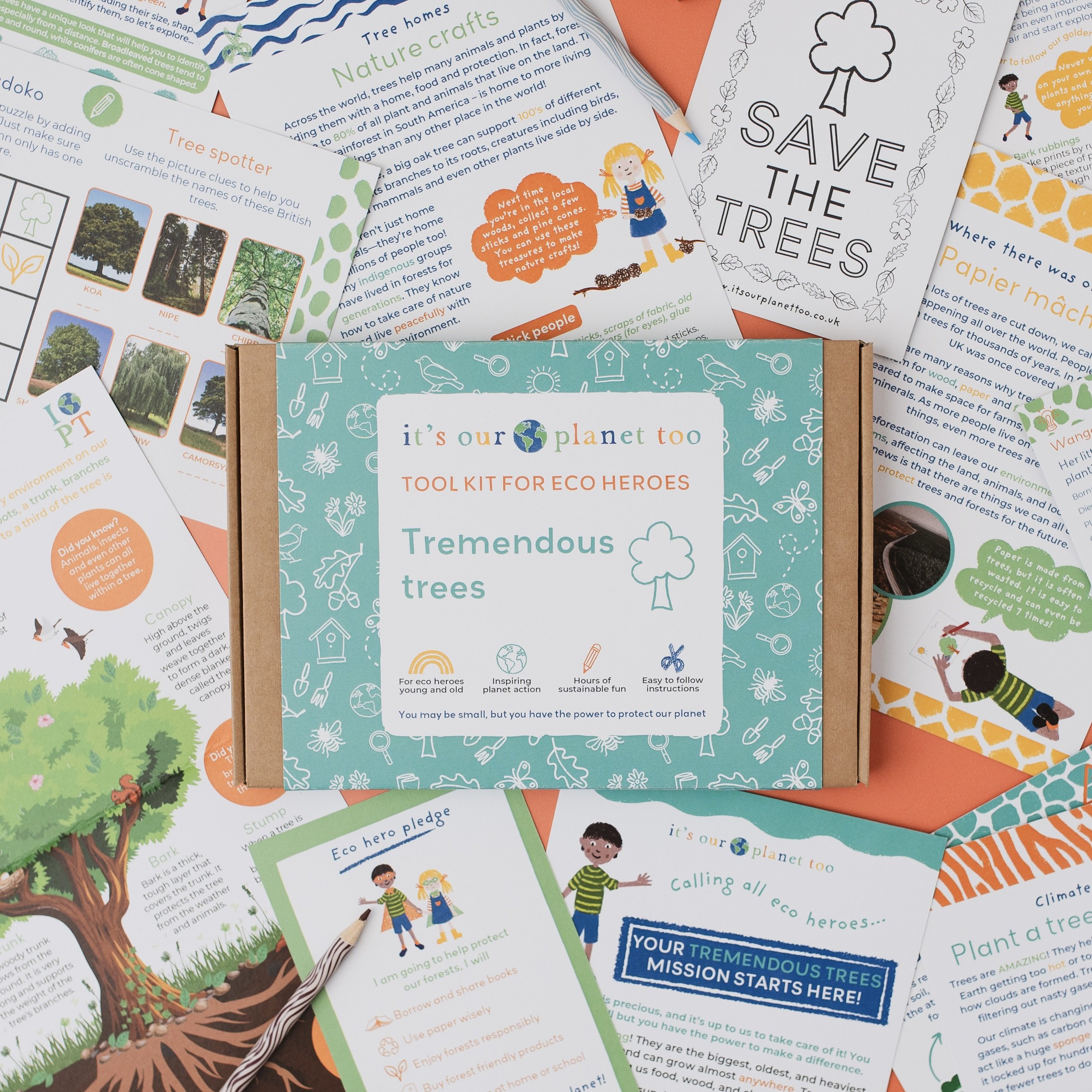 Tremendous Trees eco activity kits