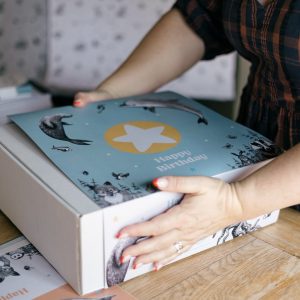 2nd birthday gift box