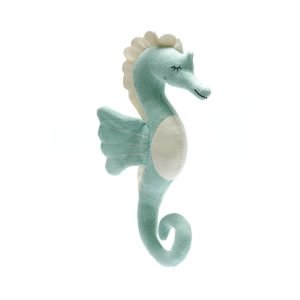 Knitted seahorse